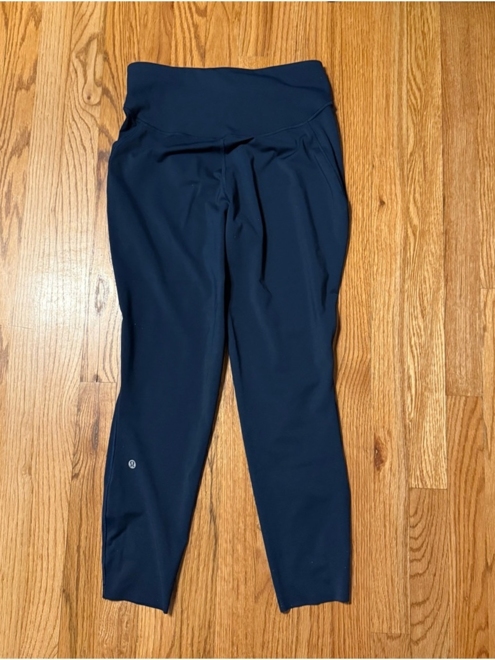 Lululemon Base Pace High-Rise Tight Legging 25” True Navy Nulux Leggings Size 10 - Picture 6 of 7